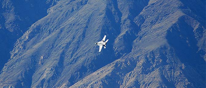 Boeing F/A-18F Hornet from Lemoore Naval Air Station.